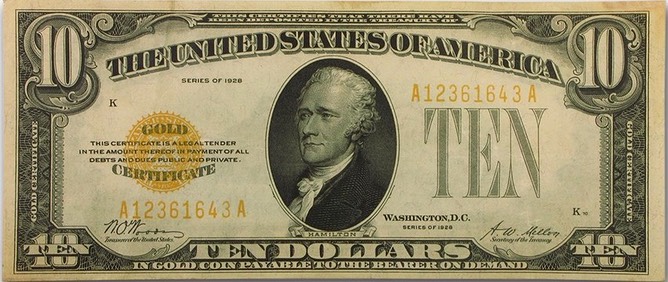 Edward Everett Customized Money Clock United States Currency Series 1891 50 Dollar Silver Certificate 8 x 12 inch Wall Clock Massachusetts Politician